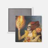 Goddess of Autumn Magneet (Voorkant / Achterkant)