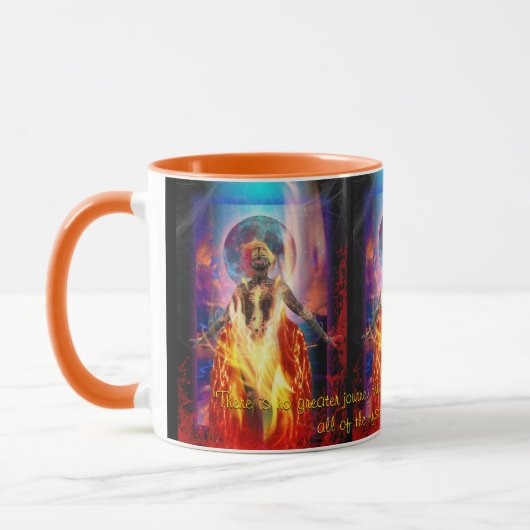 GODDESS OF FIRE PELE COFFEE MUG (Gauche)