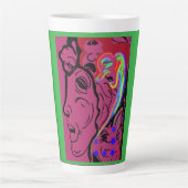 Goddess of Land and Sea Large Mug Latte Mok (Voorkant)