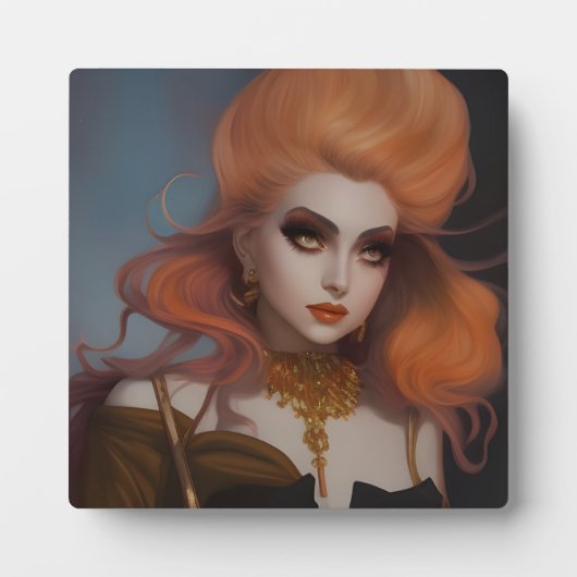 Goddess Plaque Fotoplaat (Voorkant)