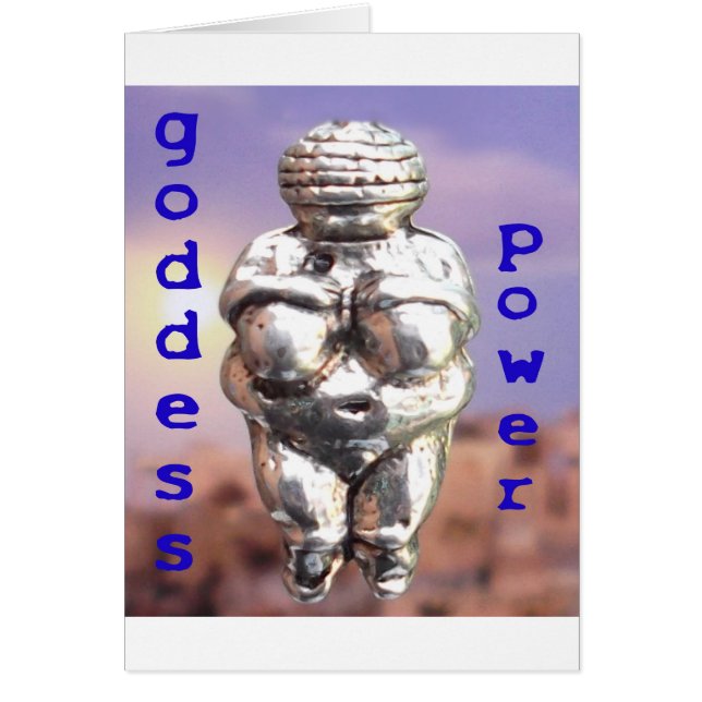 Goddess Power - Venus of Willendorf (Voorkant)