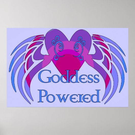 Goddess Powered Poster (Voorkant)