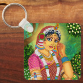 Goddess Radha Keychain (Voorkant)