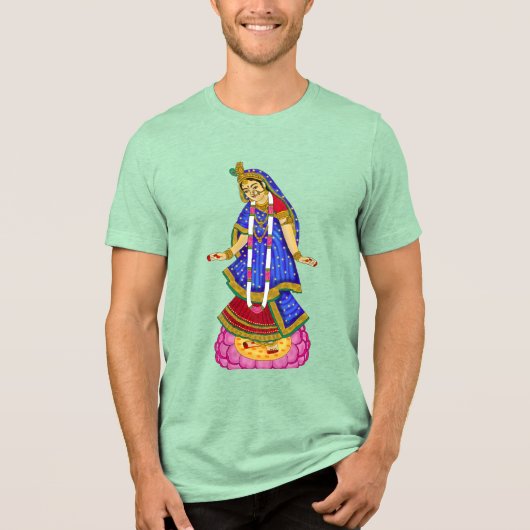 Goddess Radha T-Shirt (Voorkant)