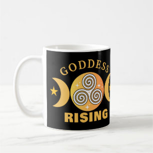 Goddess Rising Mug - Golden Solar Power