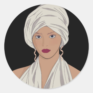 Goddess Ronde Sticker
