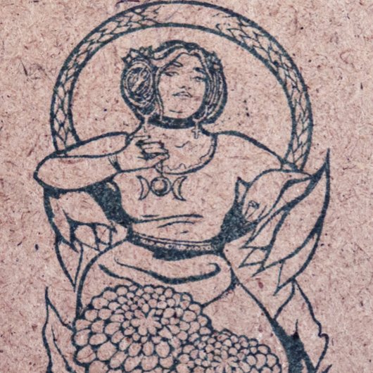 Goddess Rubberstempel