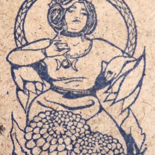 Goddess Rubberstempel