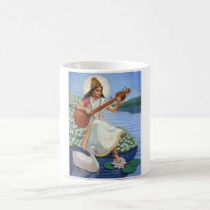 Goddess Sarasvati Koffiemok