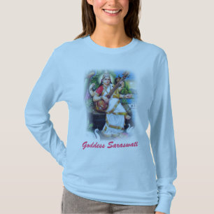 GODDESS SARASWATI Moeder van de Veda T-shirt