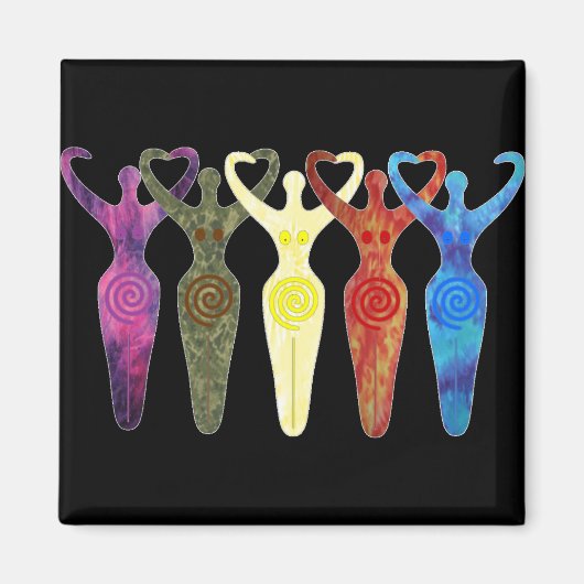 Goddess Sisterhood Magnet (Devant)
