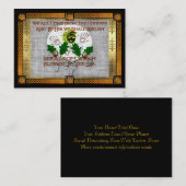 Goddess Song Visitekaartje (Voorkant / Achterkant)