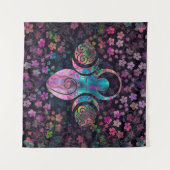 Goddess Triple moon met tris Wandkleed (Voorkant (horizontaal))