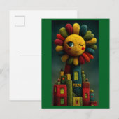 GoddessAIArt Post Card Briefkaart (Voorkant / Achterkant)