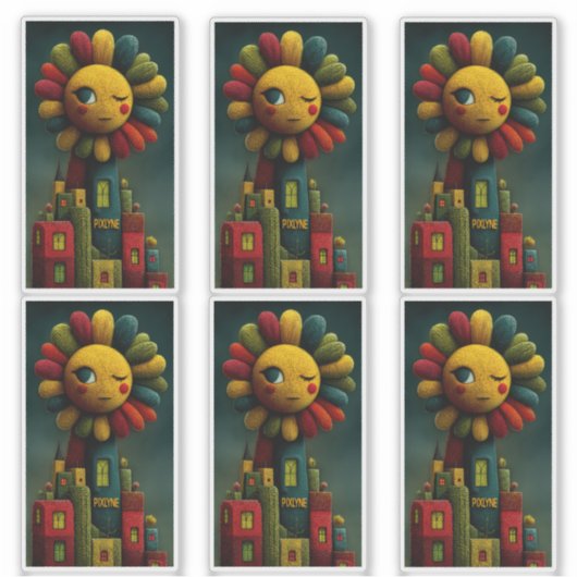 GoddessAIArt Sticker Sheet (Devant)