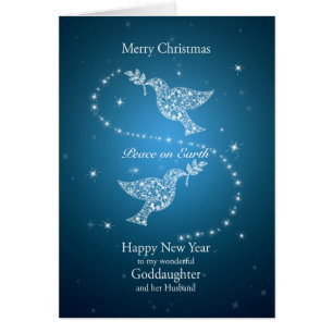 Goddochter en Husband, Doves of Peace Kerstmis