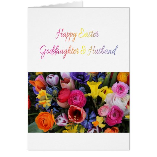 Goddochter & Husband Happy Easter (Voorkant)