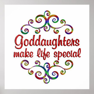 Goddochters maken het leven speciaal poster