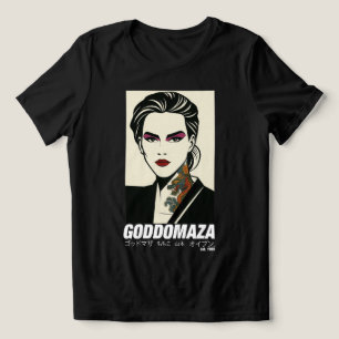 GODDOMAZA OOST. 1985 PT. 2 VROUWEN ZWART T-SHIRT
