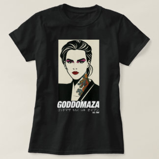 GODDOMAZA OOST. 1985 PT. 2 VROUWEN ZWART T-SHIRT
