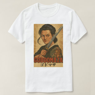 GODDOMAZA SAMURAI FILM POSTER 2 T-SHIRT