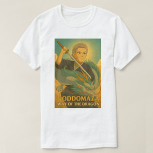 GODDOMAZA WEG VAN DE DRAAK MET EEN GLIMLACH T-SHIRT