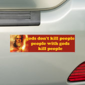 goden bumpersticker (Op auto)