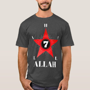 Goden en aarde occult Science Allah T-shirt