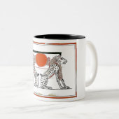 Godes égyptiens Café Mug (Devant droit)