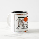 Godes égyptiens Café Mug (Devant gauche)