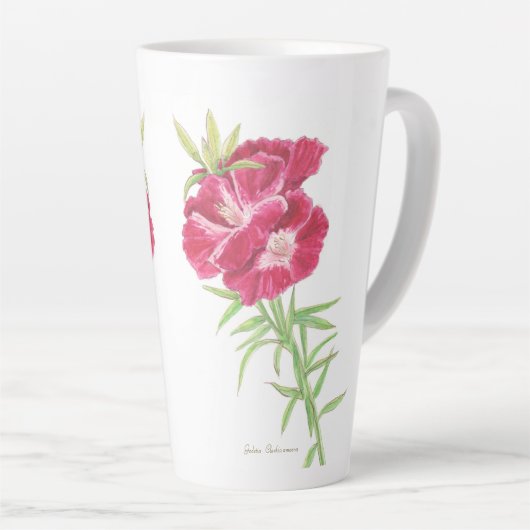 Godetia tall tall mug (Angle droit)