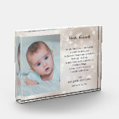 Godfather Baptism Poem op sterren Fotoblokken (Links)