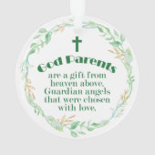 Godfather: een geschenk uit de hemel ornament (achterkant)