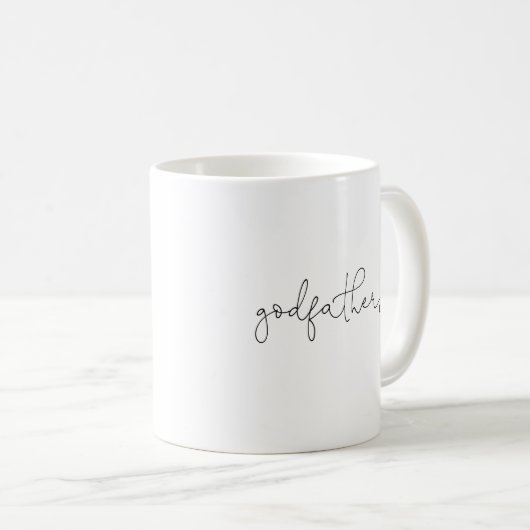 Godfather Est Script Mug (Devant droit)