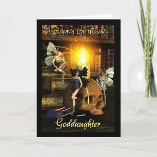 Godfather, Fairy Lights - Fairy verjaardagskaart Kaart