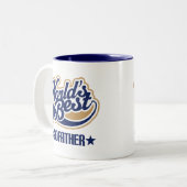 Godfather Gift Tweekleurige Koffiemok (Voorkant links)