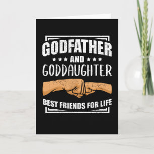 Godfather Godchild en Godfather Gift Kaart
