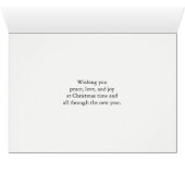 Godfather Kerstkerstkerstman met woestijn (Binenzijde Horizontaal (Onderkant))