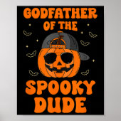 Godfather Of The Soky Dude Halloween Pumpkin Bday Poster (Voorkant)