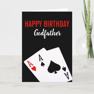 Godfather Poker Verjaardag Kaart