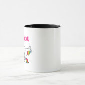 Godfather Unicorn Funny Coffee Mok (Midden)