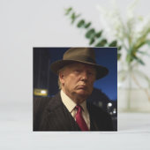 Godfather van Amerika Don J. Trump Kaart (Staand voorkant)