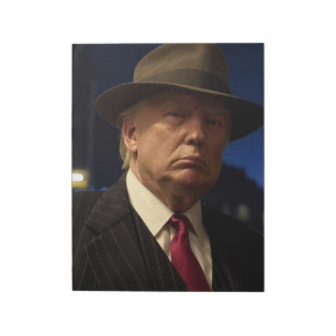 Godfather van Amerika Don J. Trump Notitieblok