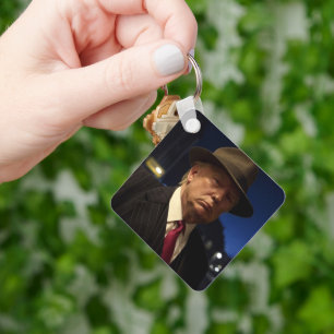 Godfather van Amerika Don J. Trump Sleutelhanger