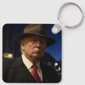 Godfather van Amerika Don J. Trump Sleutelhanger (Achterkant)