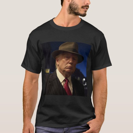Godfather van Amerika Don J. Trump T-shirt (Voorkant)