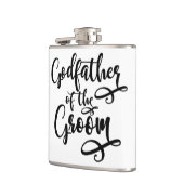 Godfather van de Bruidegom Heupfles (Links)