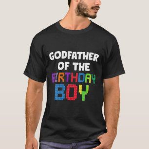 Godfather van de Verjaardagjongen Master Builder B T-shirt
