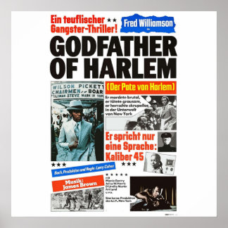 Godfather van Harlem Poster