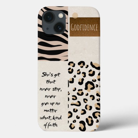 Godfidence faith  Case-Mate iPhone case (Achterkant)